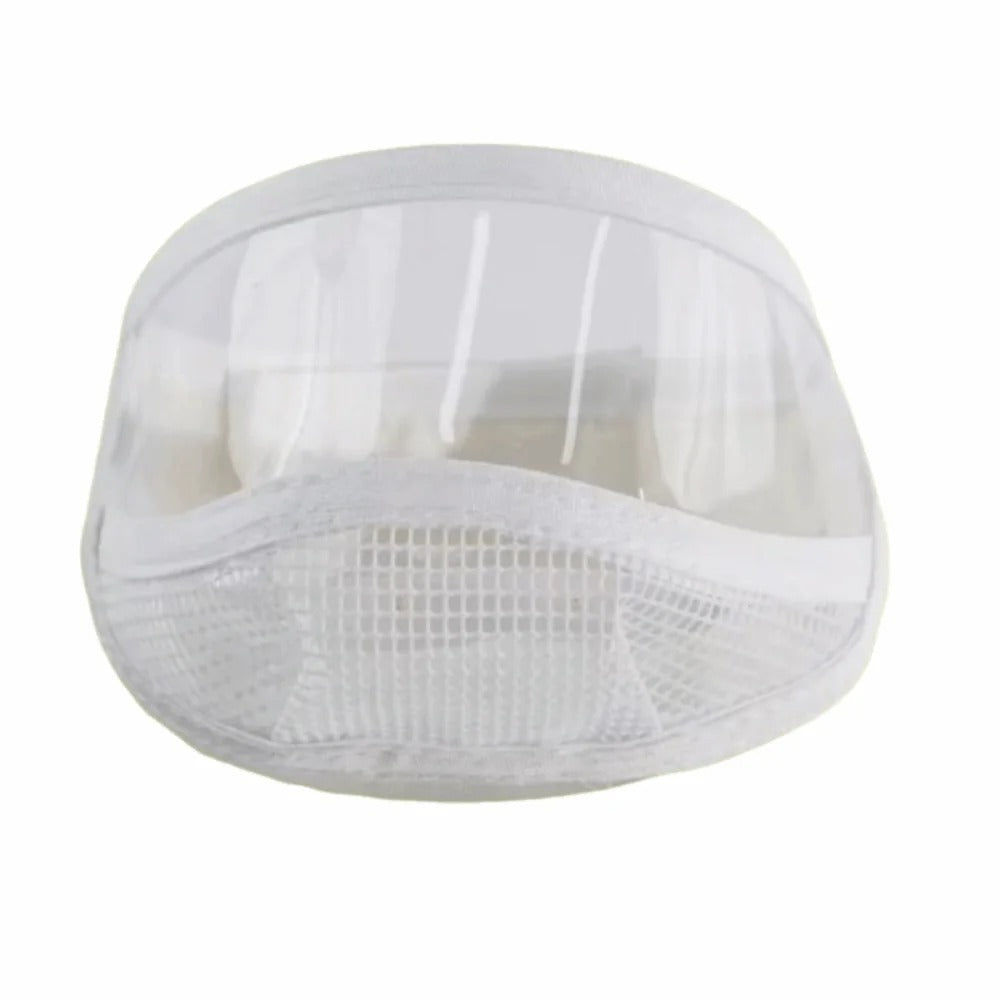 Bozal Transparente para Gatos | Ajustable para Aseo y Corte de Uñas | AmaDog