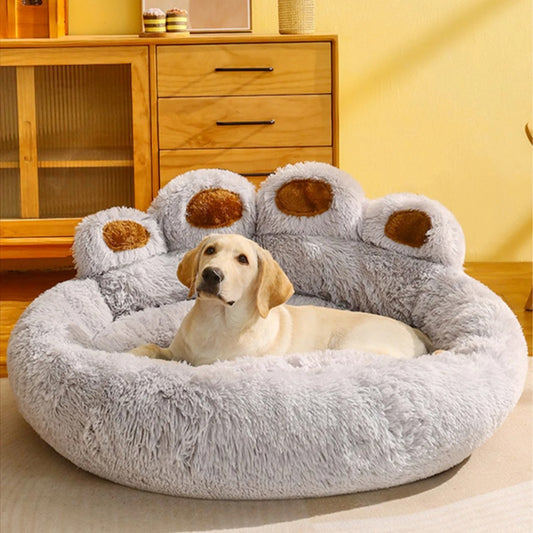 Cama Esponjosa Para Perros Cómoda De Felpa