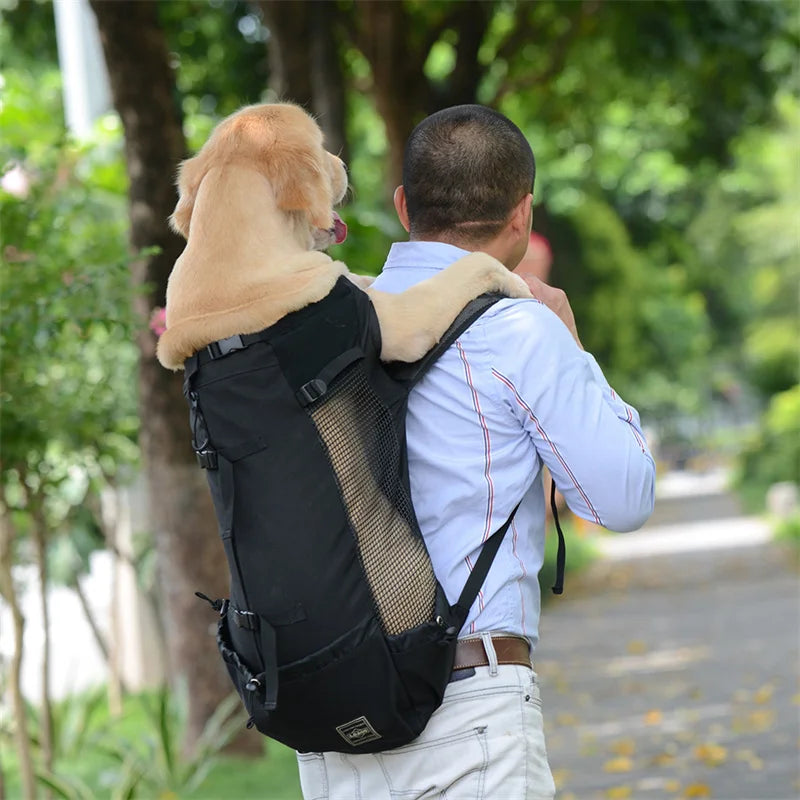 Mochila Transportadora para Perros | Transpirable y Cómoda | AmaDog