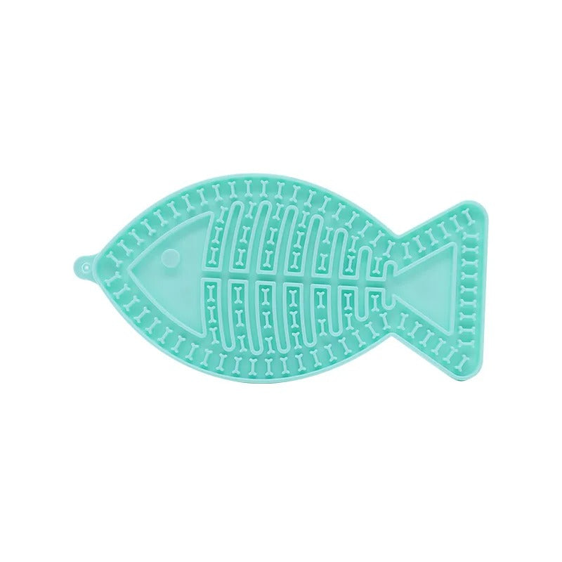 Tapete de Lamer Lento para Mascotas | Silicona Antiestrés